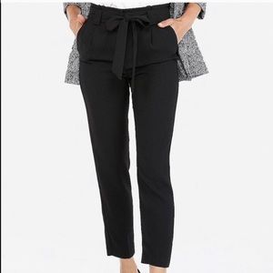 Express high waste paper bag pants